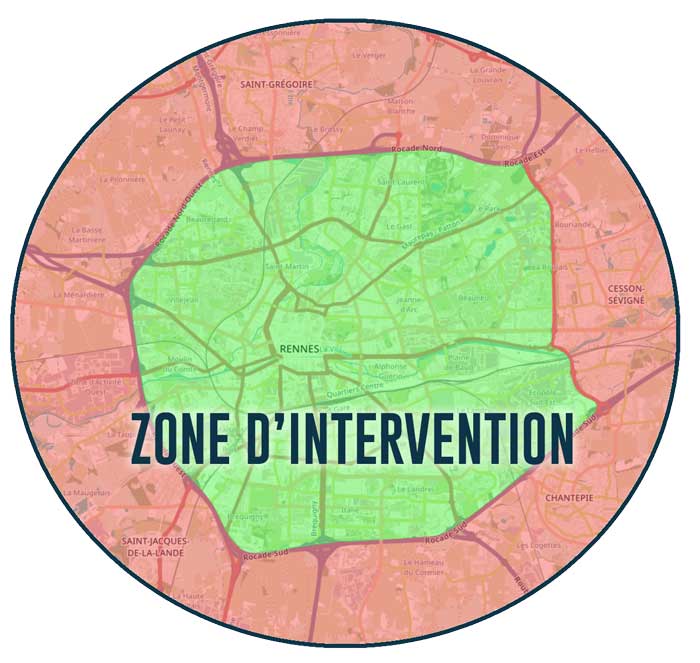 Zone d'intervention